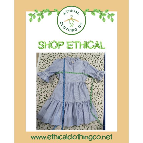 Gretchen Scott Teardrop Dress Faille Tiered Mini Dress Ruffle Size XS - Picture 1 of 5